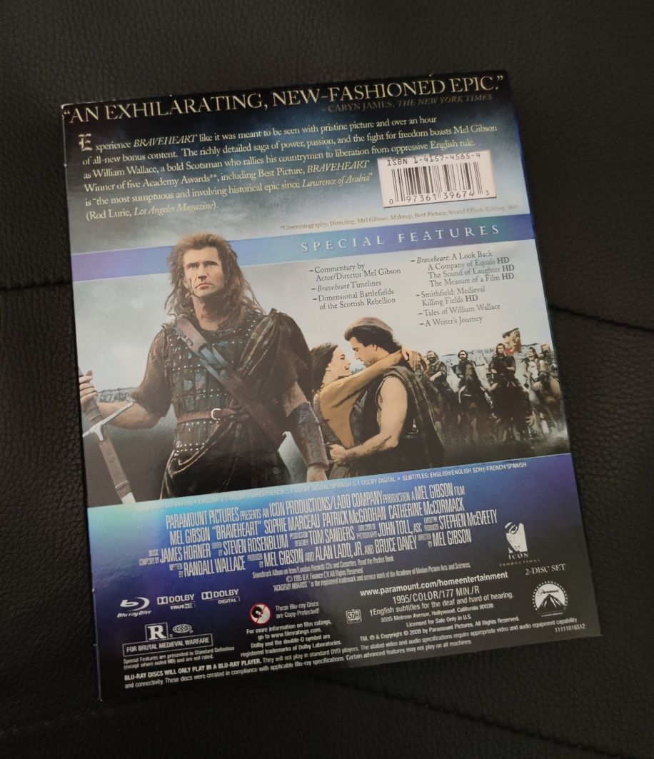 Braveheart - Blu-ray US