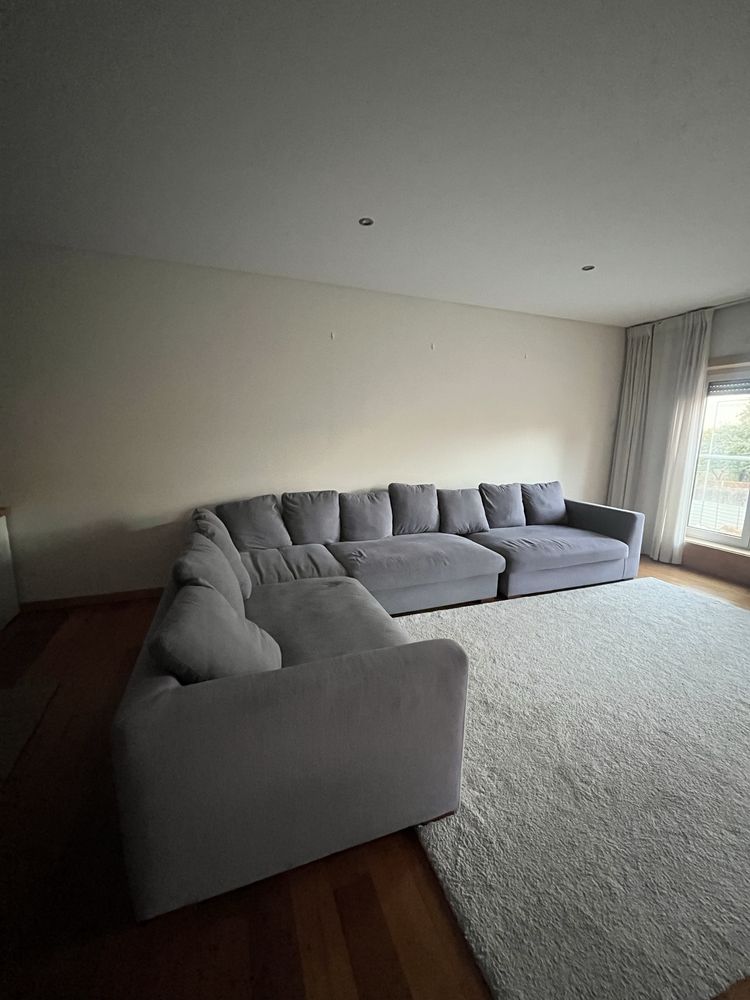 Sofa cinza praticamente novo