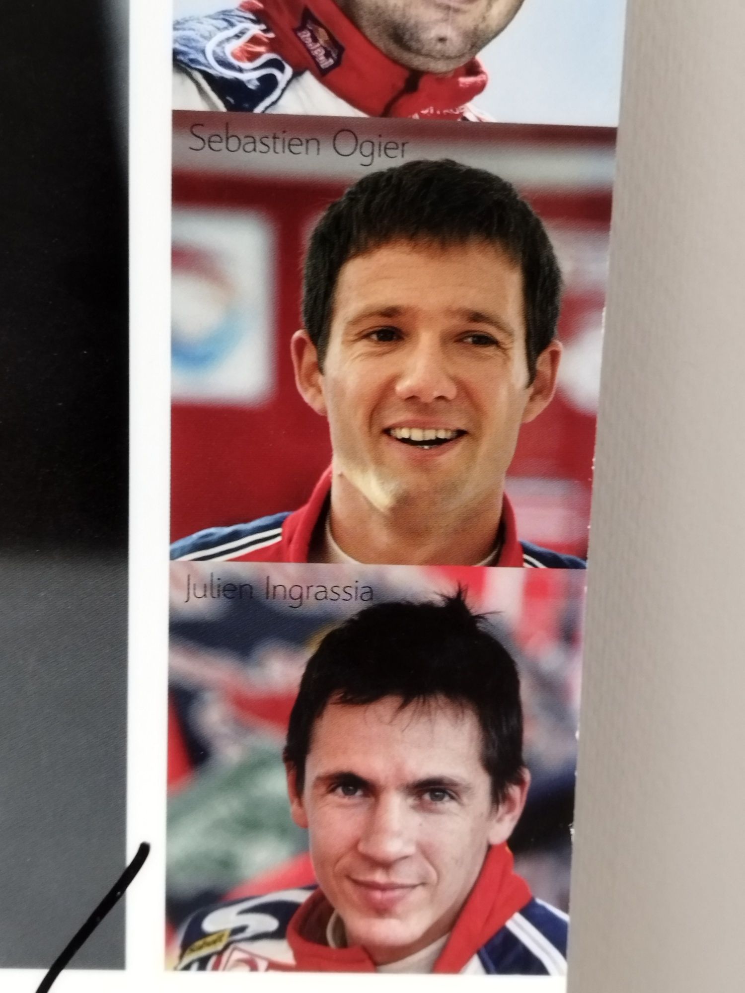 Póster autografado Sébastien Loeb e equipas Citroën WRC