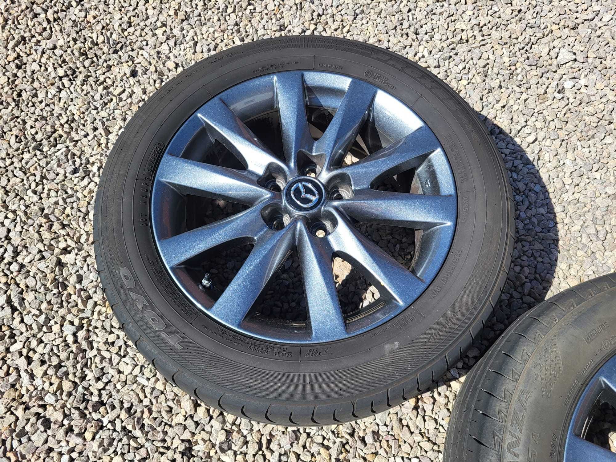 Koła ltnie Alufelgi MAZDA  5x114,3  225/55 R17