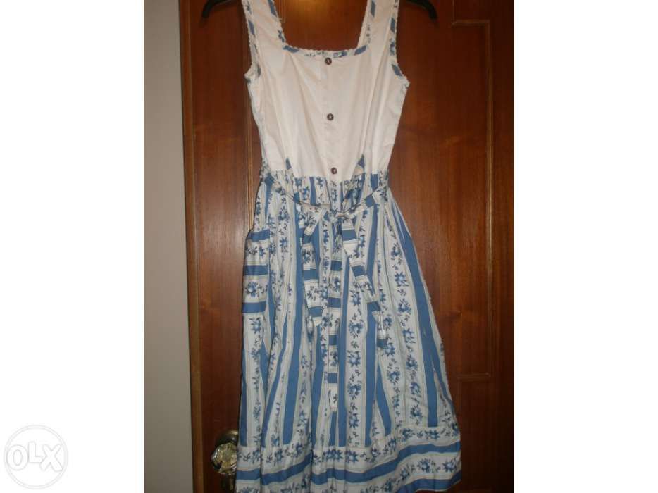 Vestido estampado novo