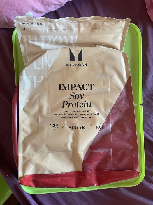 Myprotein impact soy protein sabor a baunilha