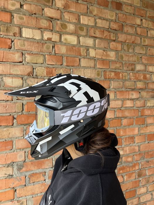 Шолом Шлем Шльом Ендуро Мотошолом Модуляр Інтеграл Квадро Мото Вело