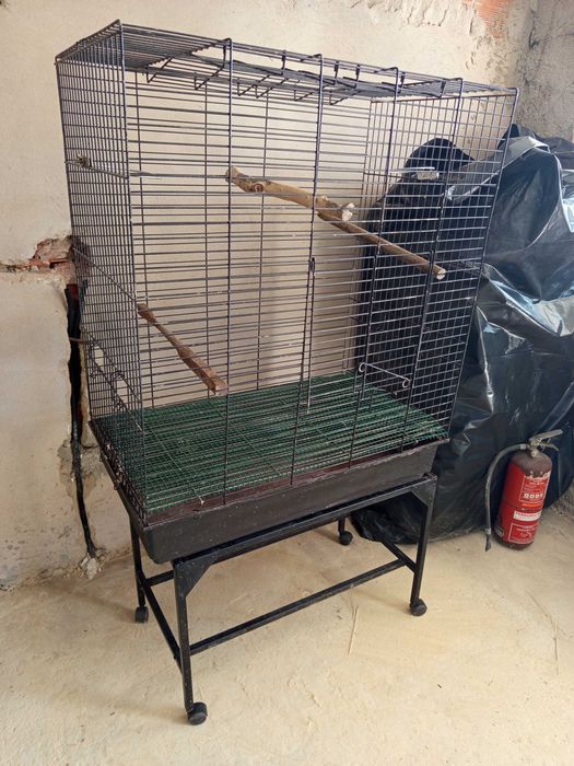 gaiola para aves bom estado de conservação