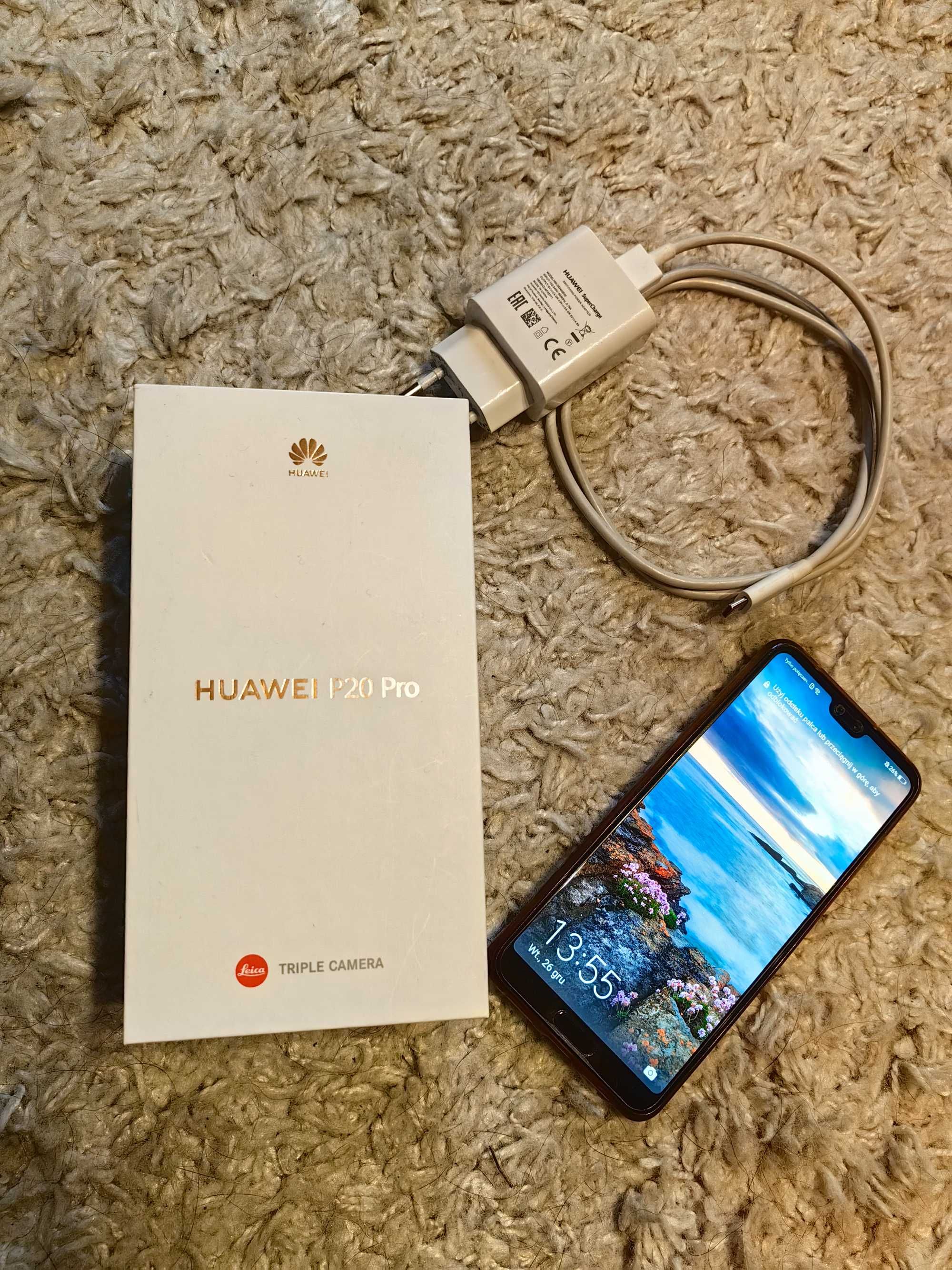 Huawei P20 PRO 128GB trzy aparaty camera leica pro niebieski twinlight