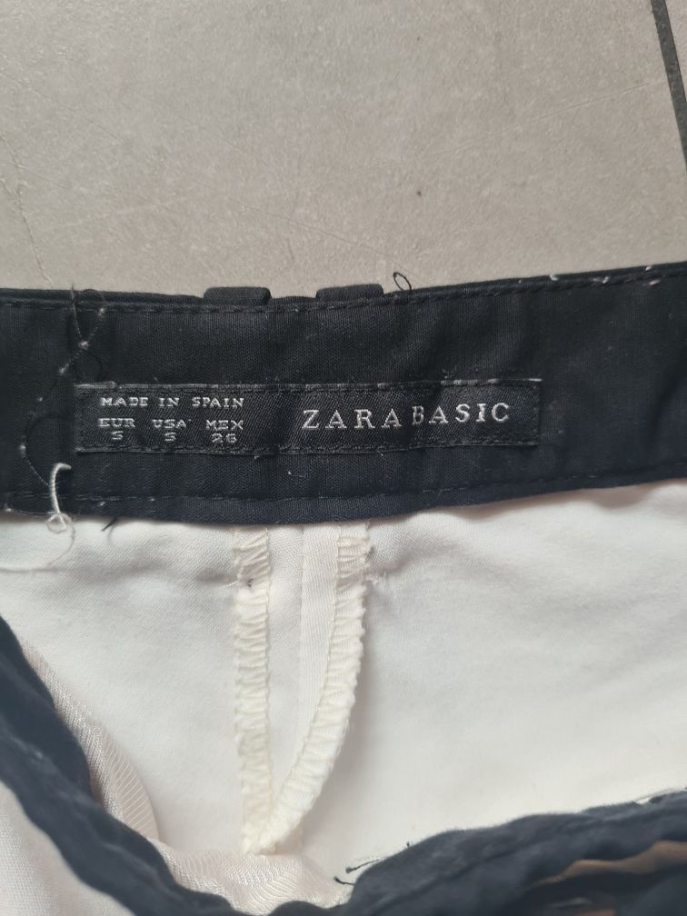 Spodnie Zara ecru 36
