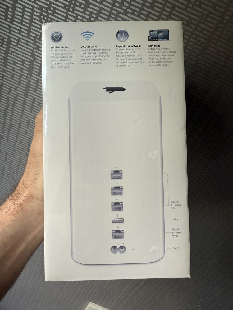 ME177LL/A Apple Airport Time Capsule 2tb Model A1470 найкращий роутер