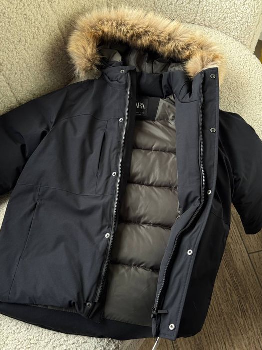 Пуховик парка - Зара 164