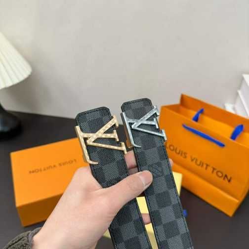 Pasek firmowy, damski, męski skóra Louis Vuitton 210498