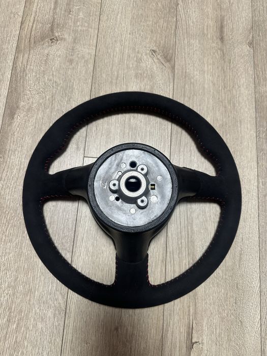 М кермо руль bmw e36 m tech 370мм алькантара