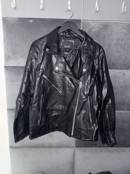Kurtka skórzana damska Pull&Bear rozmiar L (30) – idealna