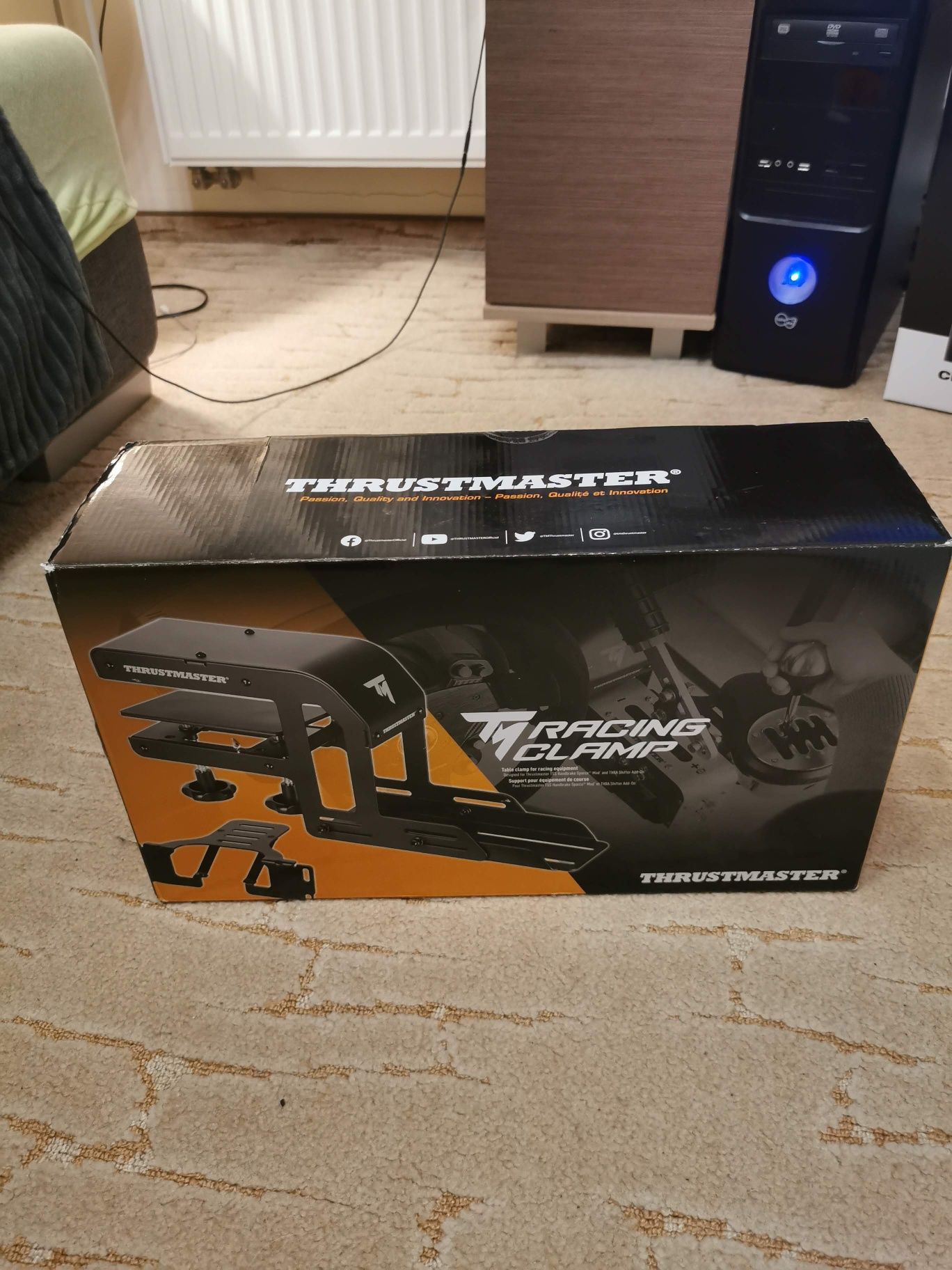 Uchwyt do biurka do Thrustmaster Tss Handbrake