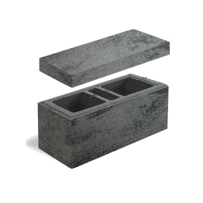 Pustak ogrodzeniowy 50x20x20 PRO+ melanż Bloczki ogrodzeniowe