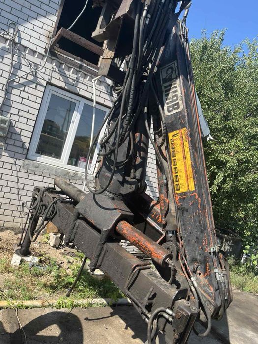 HIAB-80 кран манипулятор