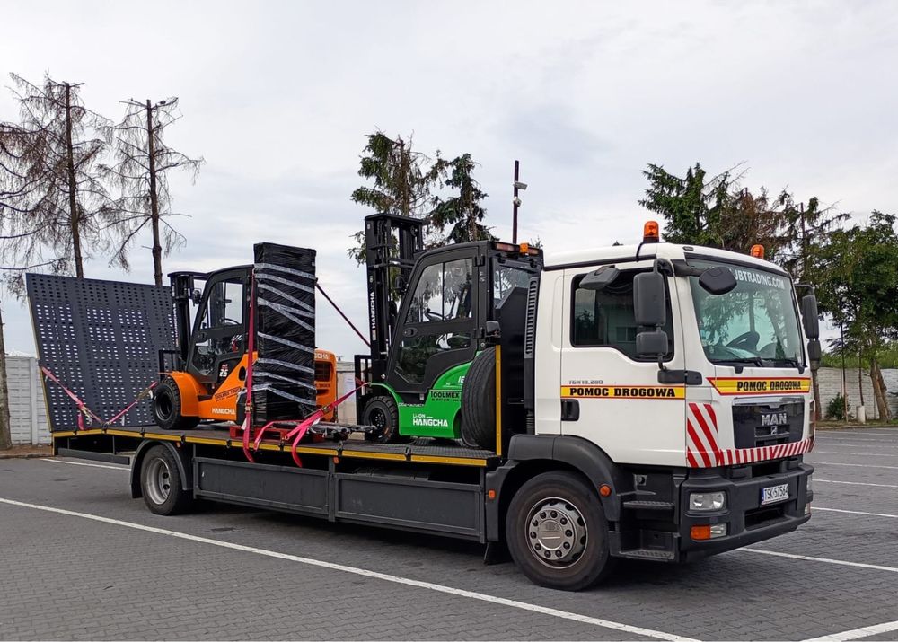Man THM 18.250 pomoc drogowa 2009 X 8,5m niski przebieg