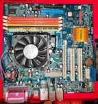 Płyta główna Asrock AM2NF6G-VSTA + Sempron 2800 BOX + 512MB RAM