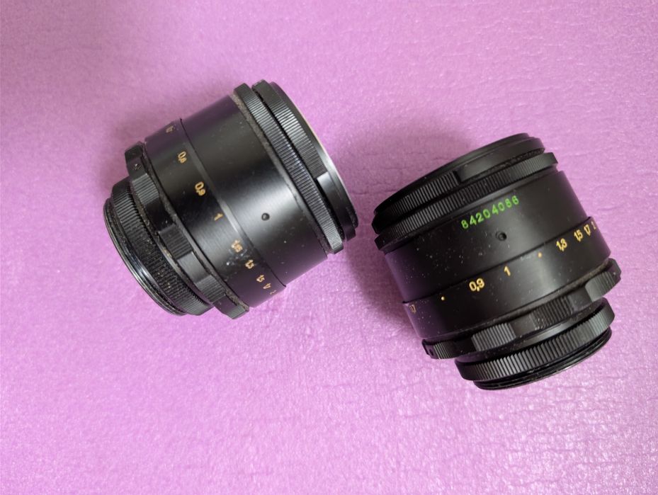 Портретні обьективи Зенітар 50 1.7  Геліос 44-2 ( м42)