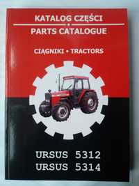 Katalog URSUS - 5312 , 5314, silnik 4390, 169 tablic, 456 stron