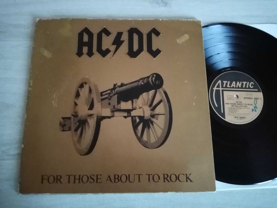 AC/DC For Those About To Rock We Salute You LP WINYL