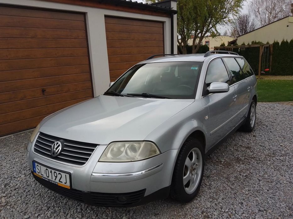 Volkswagen Passat 1.9TDI 130KM 2001r 264tys.km Skóra Klima Alu