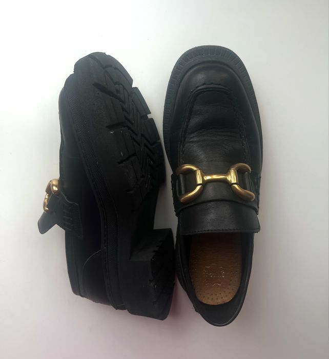 Mokasyny loafersy Gino Rossi 38 skórzane skóra
