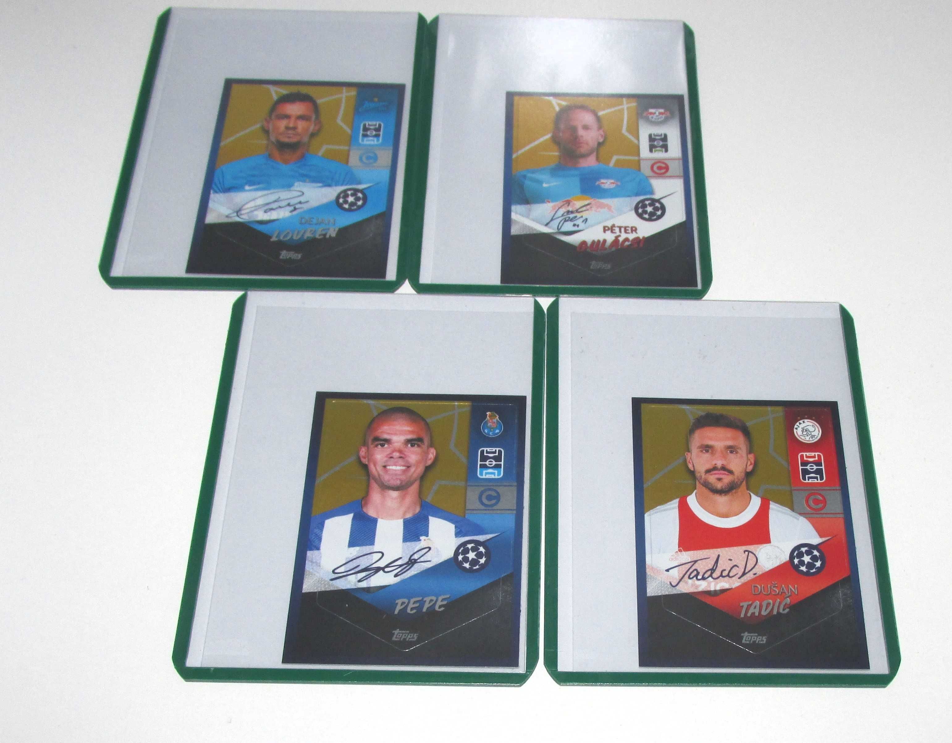 4 Signatures Topps Champions League