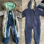 Костюм, зимовий комбінезон + шапка h&m, сліп, carters, next, wajcik