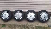 Koła Mercedes W124 felgi Gullideckel 6,5x15 ET48