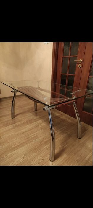 Стіл скляний не розкладний