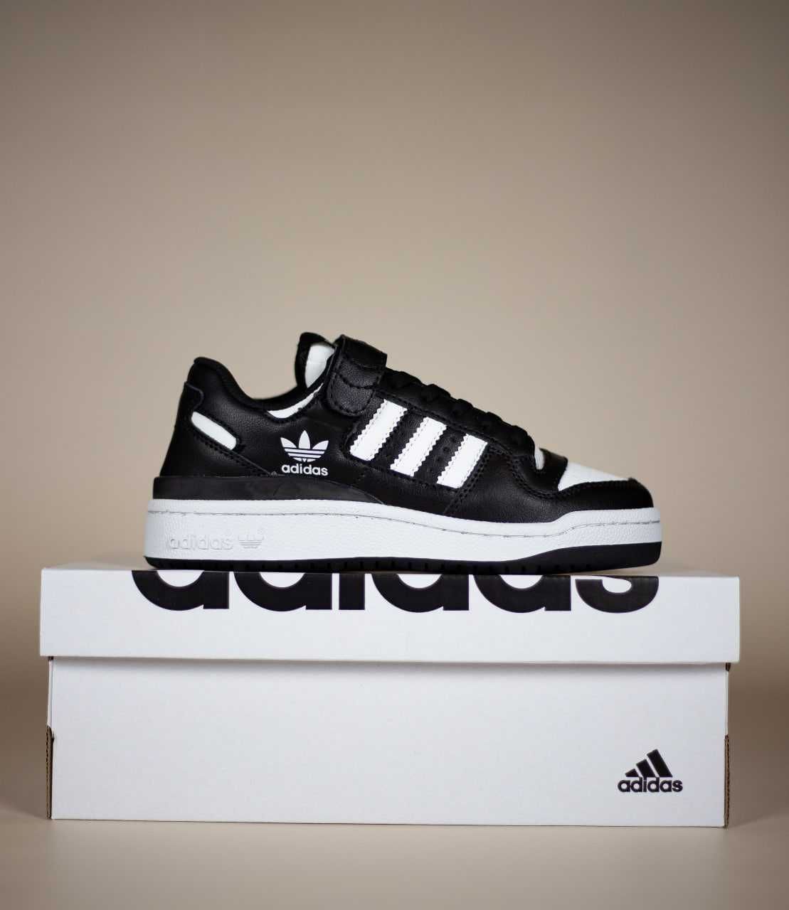 Жіночі кросівки Adidas Forum 84 Low Black White