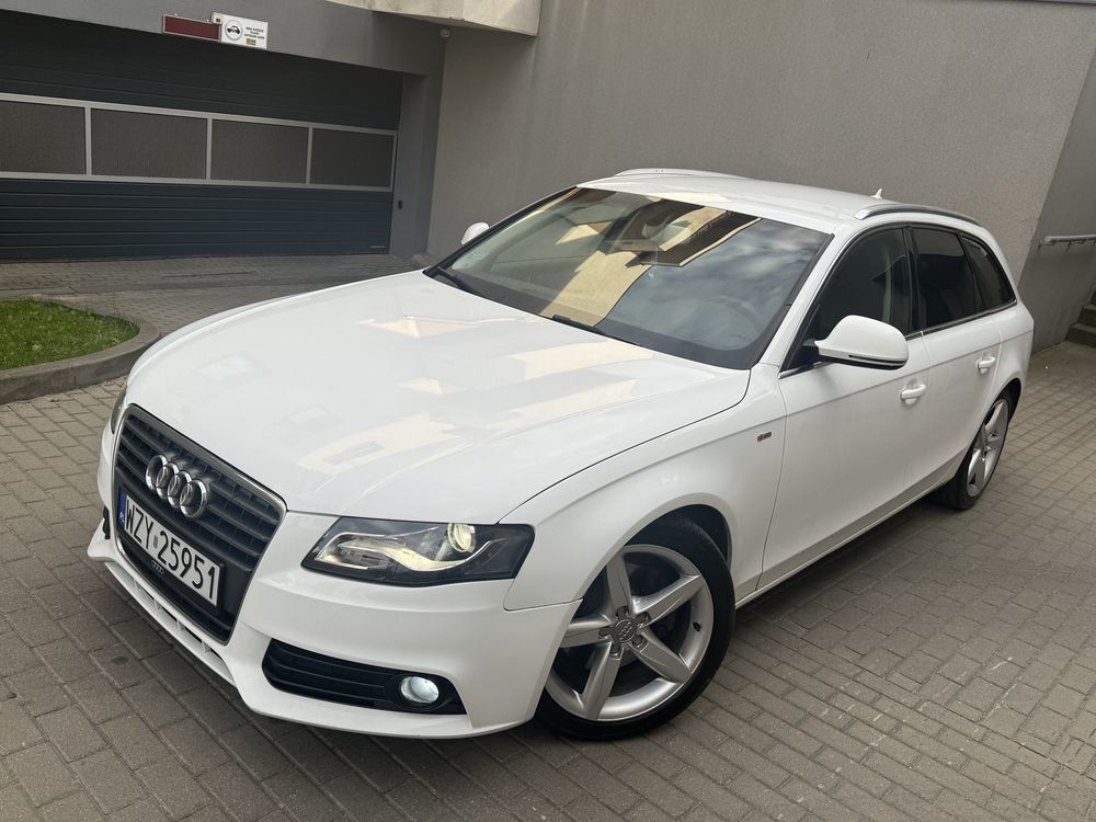 Audi A4 B8 2.0TDI 143KM 2008 rok Xenon LED *S-LINE* Zadbana!
