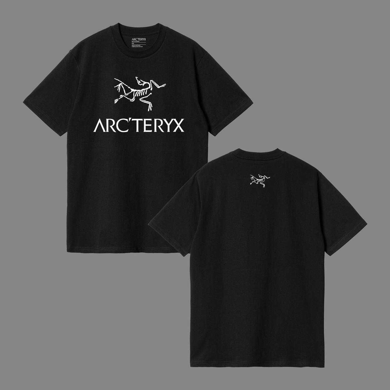 Футболка арктерикс артерикс arcteryx arteryx черная базовая