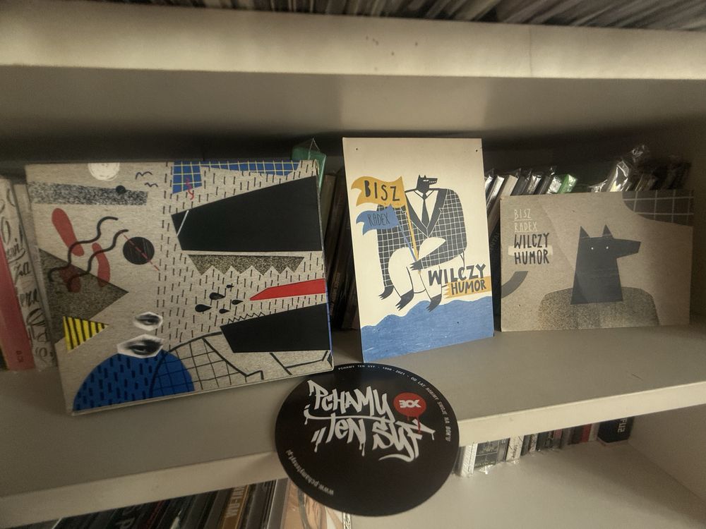 Bisz Radex - Wilczy humor PREORDER CD+DVD pocztówki obwoluta wlepy