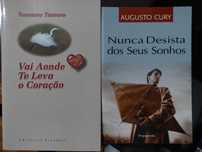 Livros vários, usados