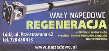 Regeneracja wałów napędowych