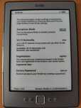 Czytnik ebooków Kindle 4th gen.