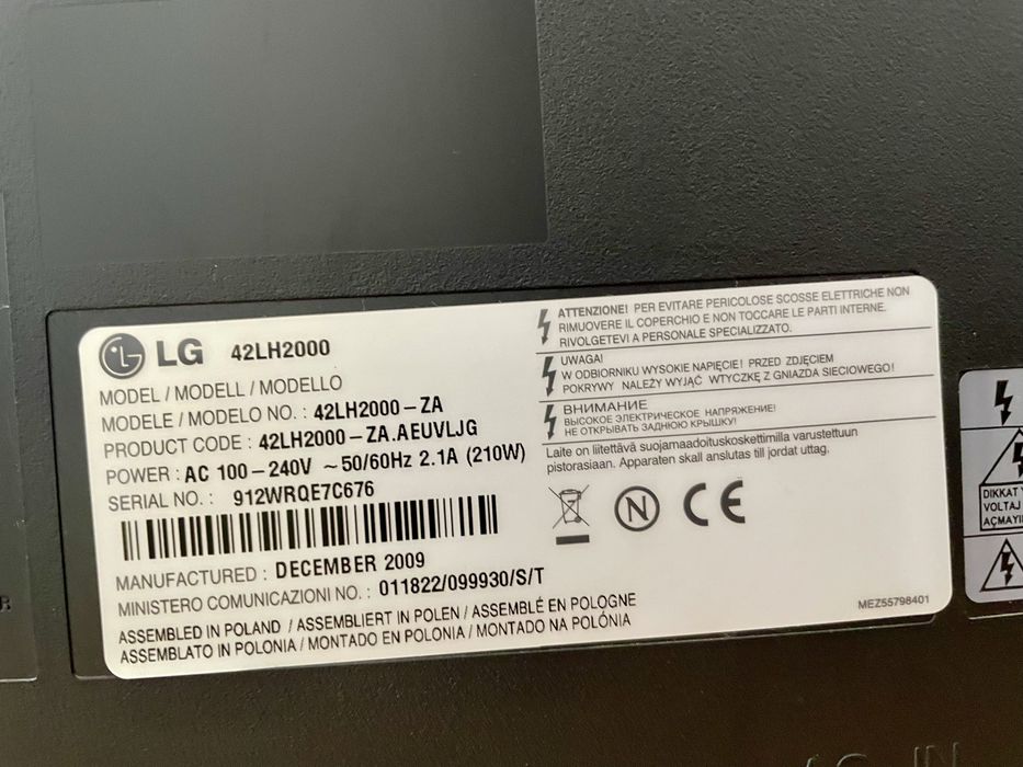 TV LG 42LH200 | 42 Polegadas