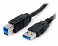 5x Kabel do drukarki USB 3.0 czarny - różne długości