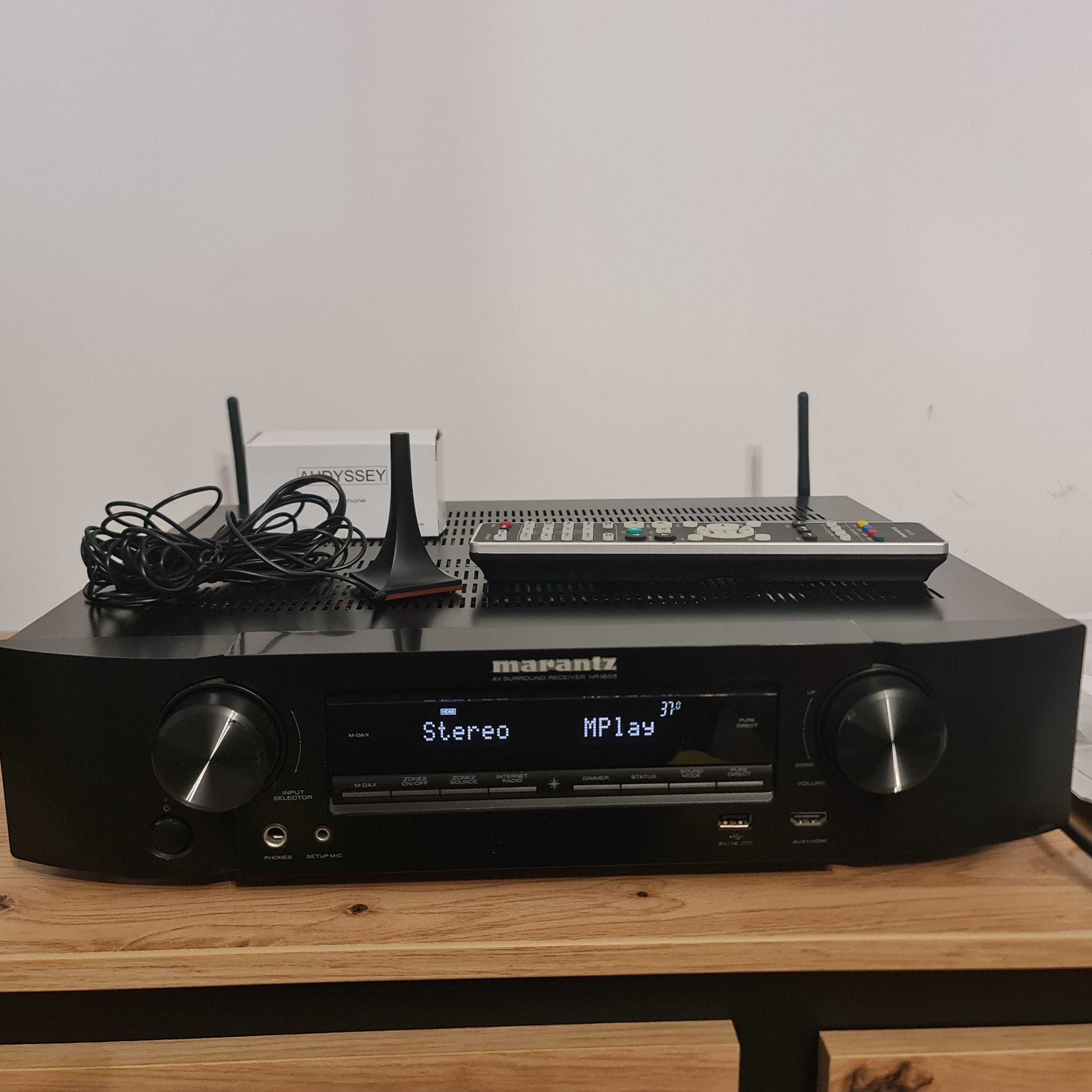 Wzmacniacz /Amplituner MARANTZ NR1605 Wi-Fi Bluetooth + Pilot