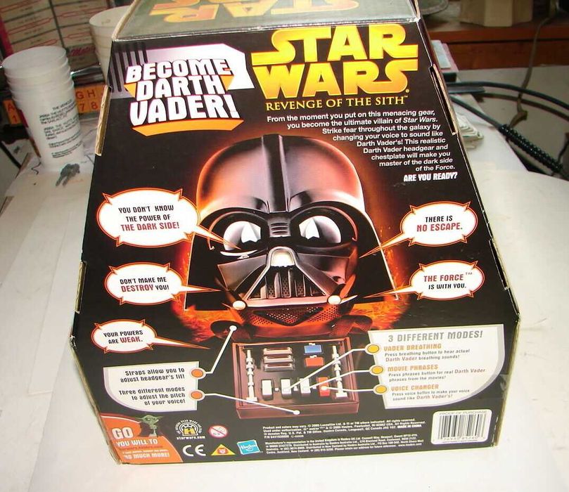 Шлем Дарт Вейдера с модуляцией голоса новый в упаковке