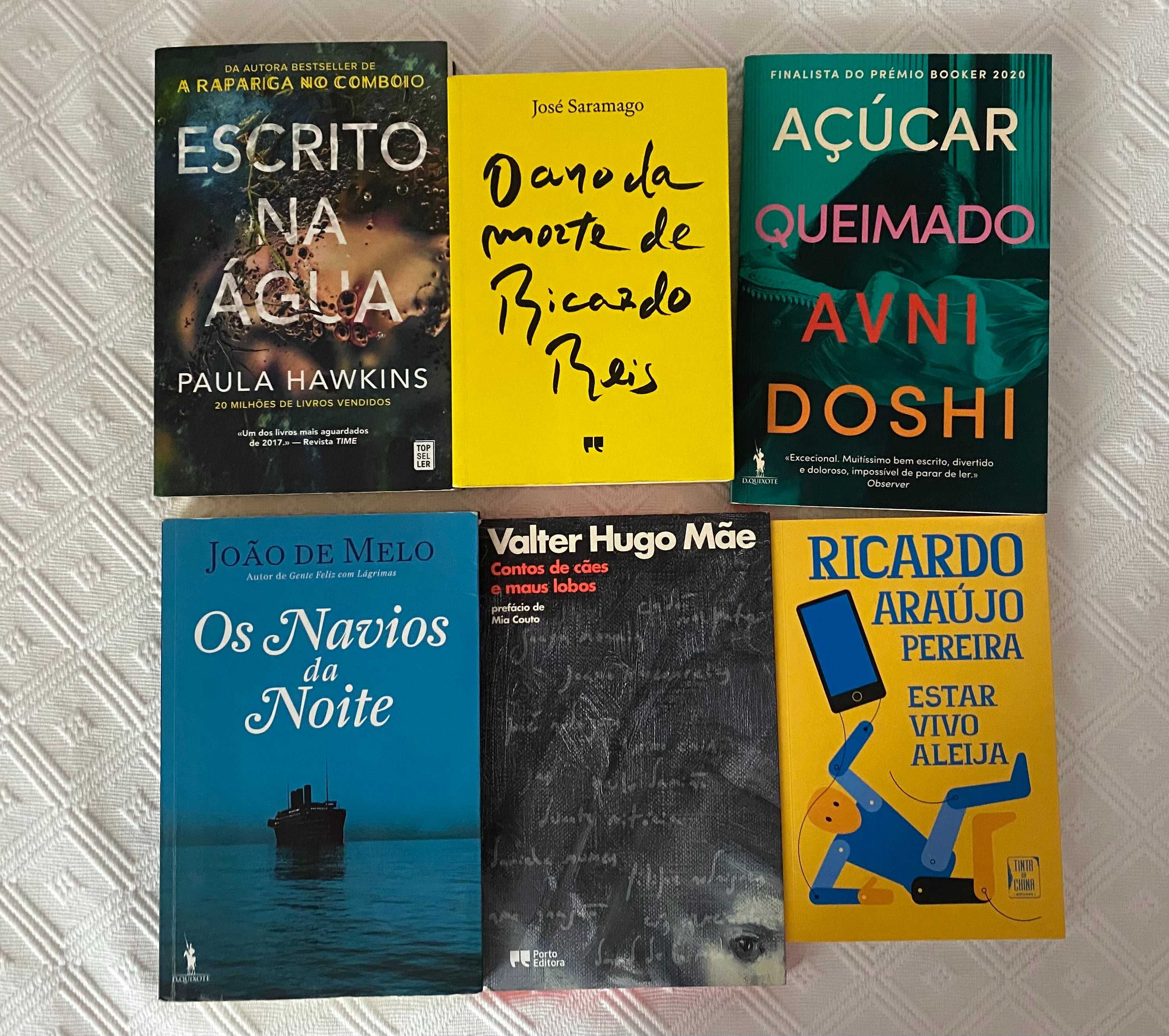 Livros variados e BD