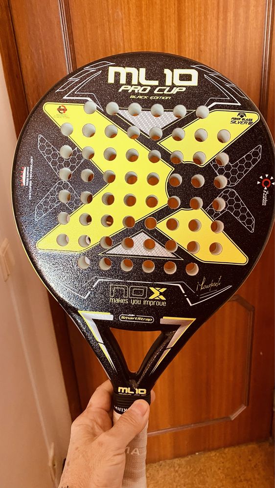 Vendo raquete de padel usada Nox ml10 pro cup black arena