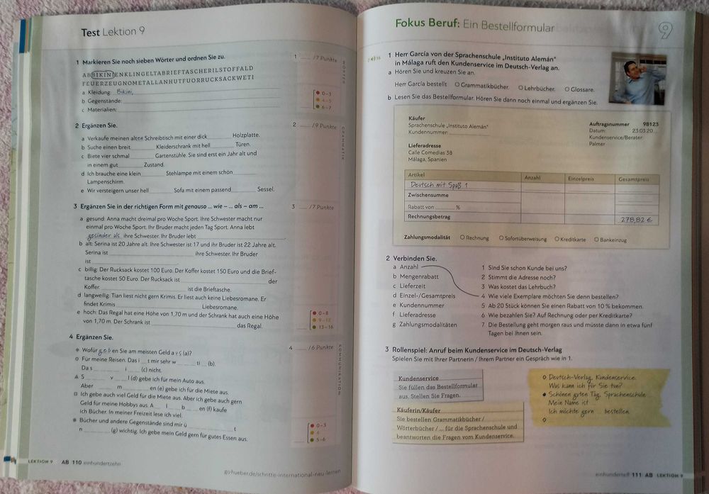 Schritte international Neu 4, Kursbuch+Arbeitsbuch+CD zum Arbeitsbuch