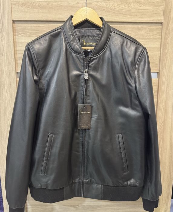 Розпродаж‼️Продам шкіряну куртку бомбер Billionaire бомбер.Розпродаж!