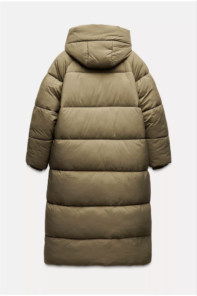 ZARA пуховик жіночий довгий, XS, S, L, XL, пальто, куртка зимова.