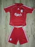 Strój Adidas L 164 Liverpool England 2006/07 zestaw komplet