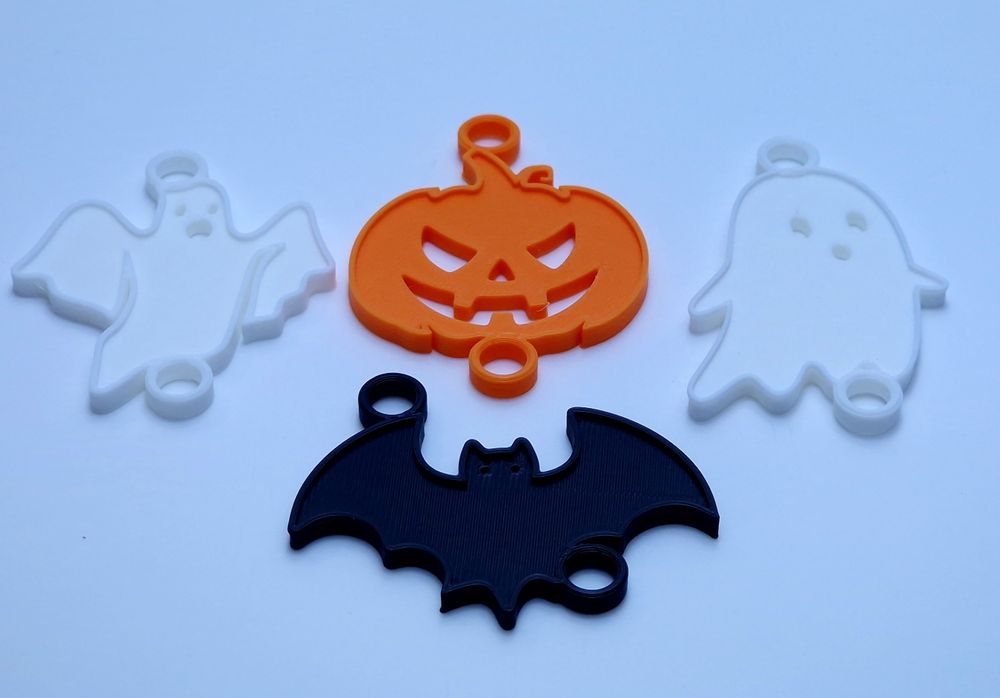 Lotopałanka karłowata łańcuch Halloweenowy 12 elementów halloween