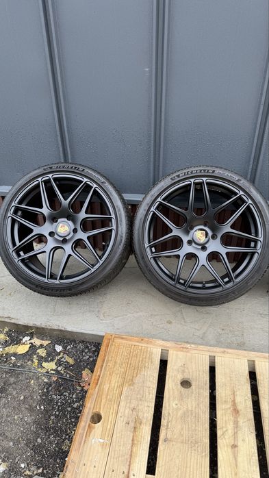 Goauto диски Porsche 5/130 r20 r21 9-11j dia71,6 з гумою 305 30 r21