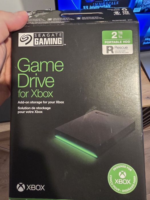 Dysk zewnetrzny xbox 2tb