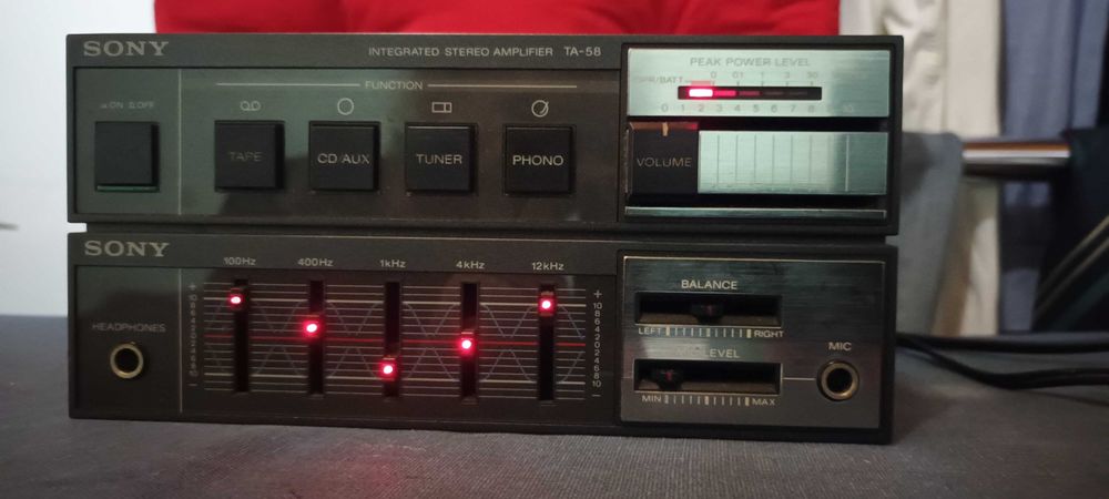 Amplificador Sony TA 58